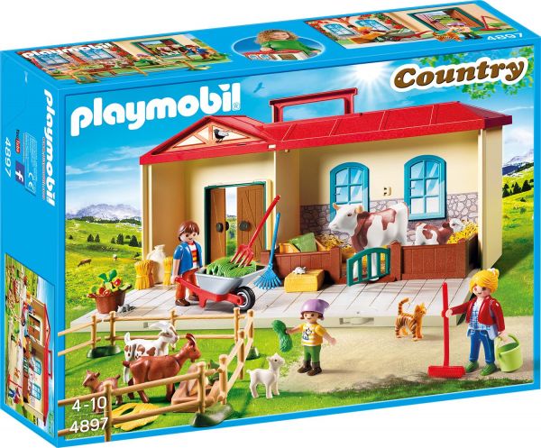 PLAYMOBIL® 4897 Mitnehm-Bauernhof