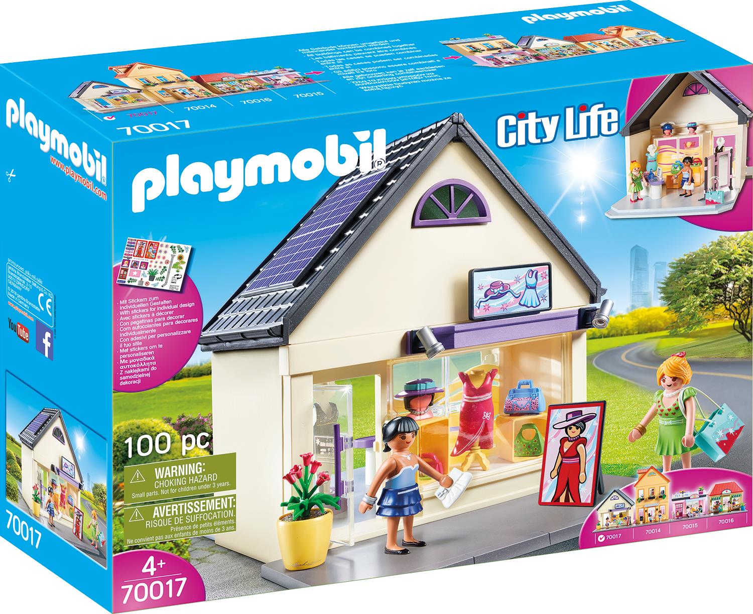 playmobil® 70017 meine trendboutique  city life