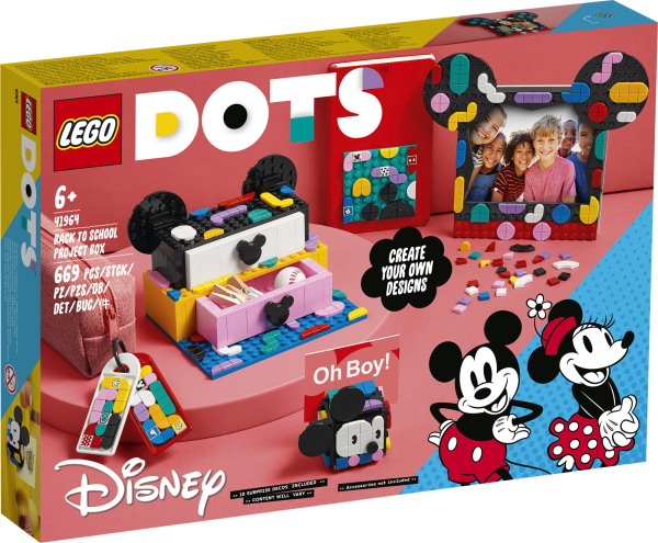 LEGO® DOTS 41964 Micky &amp; Minnie Kreativbox zum Schulanfang