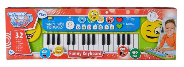 Simba 106834250 My Music World Funny Keyboard