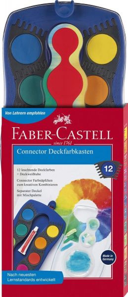 Faber-Castell 125001 Farbkasten Connector, blau