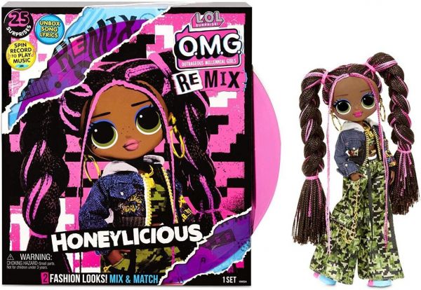 MGA Entertainment 567264E7C L.O.L. Surprise OMG New Theme Series- AA Doll- Honeylicious