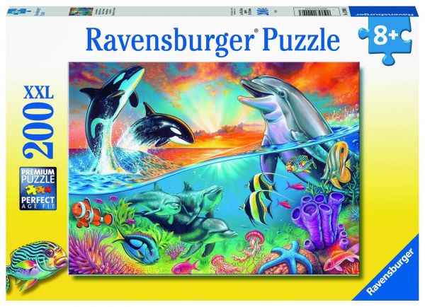 Ravensburger 12900 Ravensburger Kinderpuzzle - Ozeanbewohner