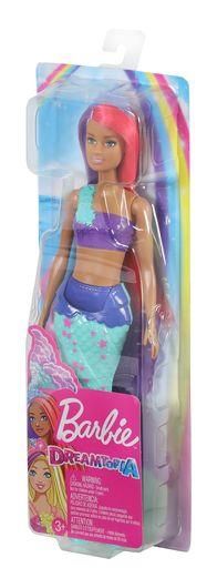 MATTEL GJK09 Barbie Dreamtopia Meerjungfrau Puppe (pinkes und lilafarbenes Haar)