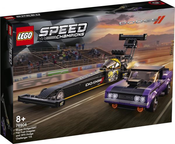 LEGO® Speed Champions 76904 Mopar Dodge / SRT Dragster und 1970 Dodge Challenger