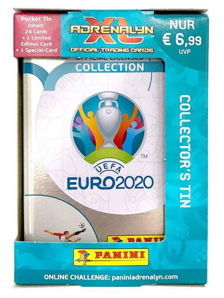Panini 003891 UEFA Euro 2020™ Adrenalyn XL Pocket Tin