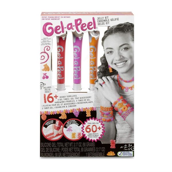 MGA Entertainment 550112E5C Gel-a-Peel Accessory Kit-Jelly 3er Pack