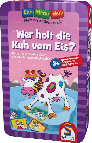 Schmidt Spiele 51292 Ene Mene Muh, Wer holt die Kuh vom Eis?