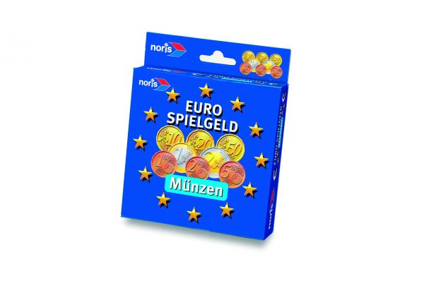 Noris 606521012 Euro-Spielgeld Münzen