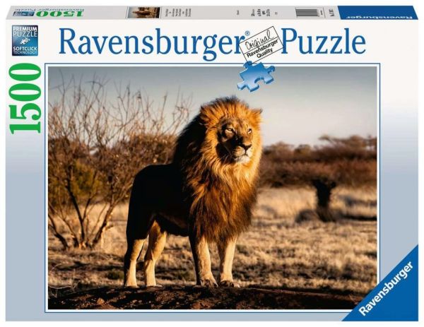 RAVENSBURGER 17107 Puzzle Löwe Der König der Tiere 1500 Teile