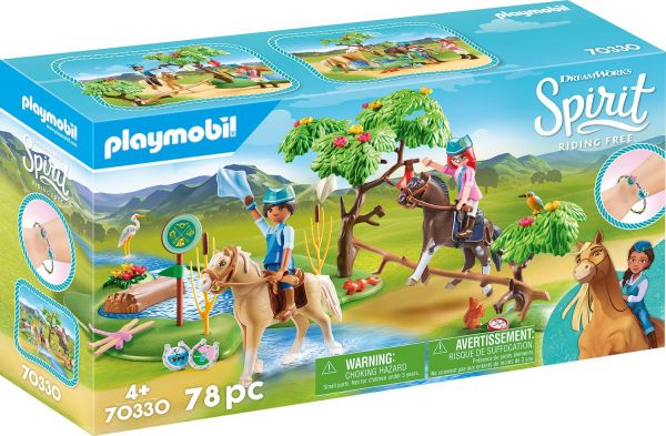 PLAYMOBIL® 70330 Herausforderung am Fluss