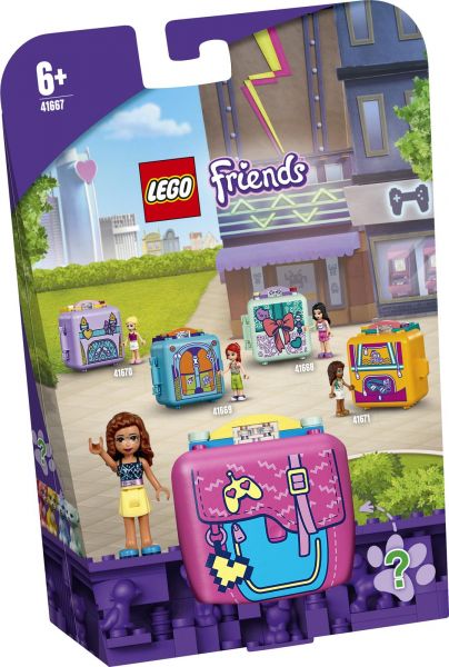 LEGO® FRIENDS MAGISCHE WÜRFEL 41667 Olivias Spiele-Würfel